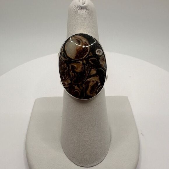 Genuine agate ring! - Picture 3 of 5